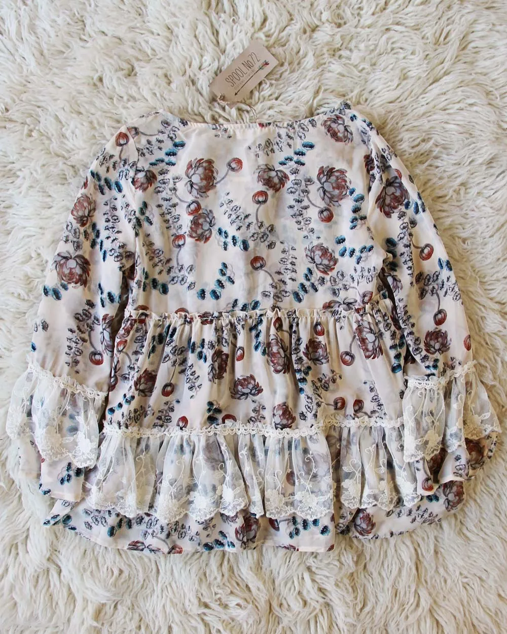 Winterberry Lace Top