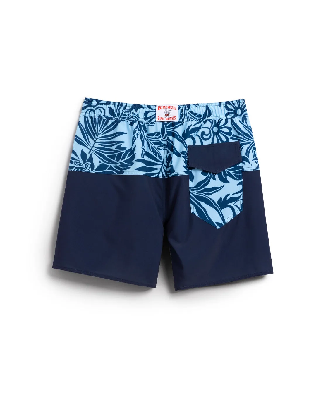 Wright Short - Navy/Half Floral