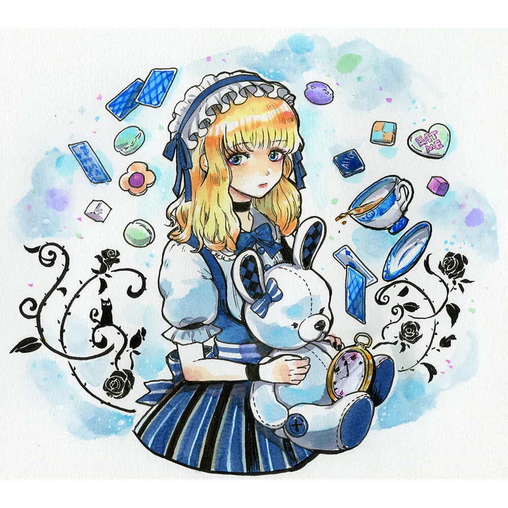ZIG Cartoonist MANGAKA FLEXIBLE MEDIUM ブラック (CNMM-010)